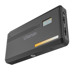 ULANZI 優籃子 VL200 雙色溫補光燈 8211 黑色  柔光效果  適用於直播與攝影  CRI高達90  2500K至9000K  550-750lux  48998001-2481