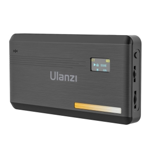ULANZI 優籃子 VL200 雙色溫補光燈 8211 黑色  柔光效果  適用於直播與攝影  CRI高達90  2500K至9000K  550-750lux  48998001-2481