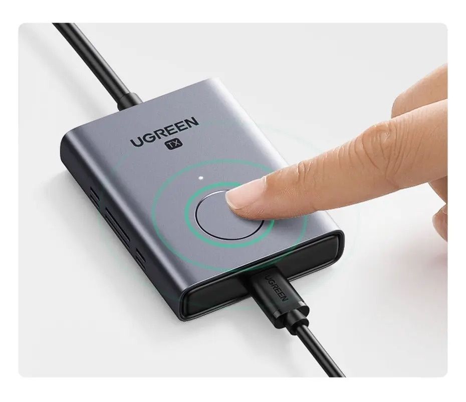 Ugreen 8211 50M 無線 HDMI VGA 延伸器發射器接收器 1080P 60Hz 5GHz 長距離顯示適配器套件  CM506 50633A