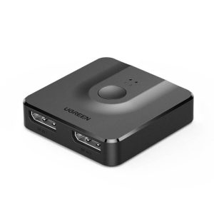 UGREEN - 2進1出信號分配器  | 2x DisplayPort (輸入) 至 1x DisplayPort (輸出) 4K / 1080p 切換器 | CM430/ 60622