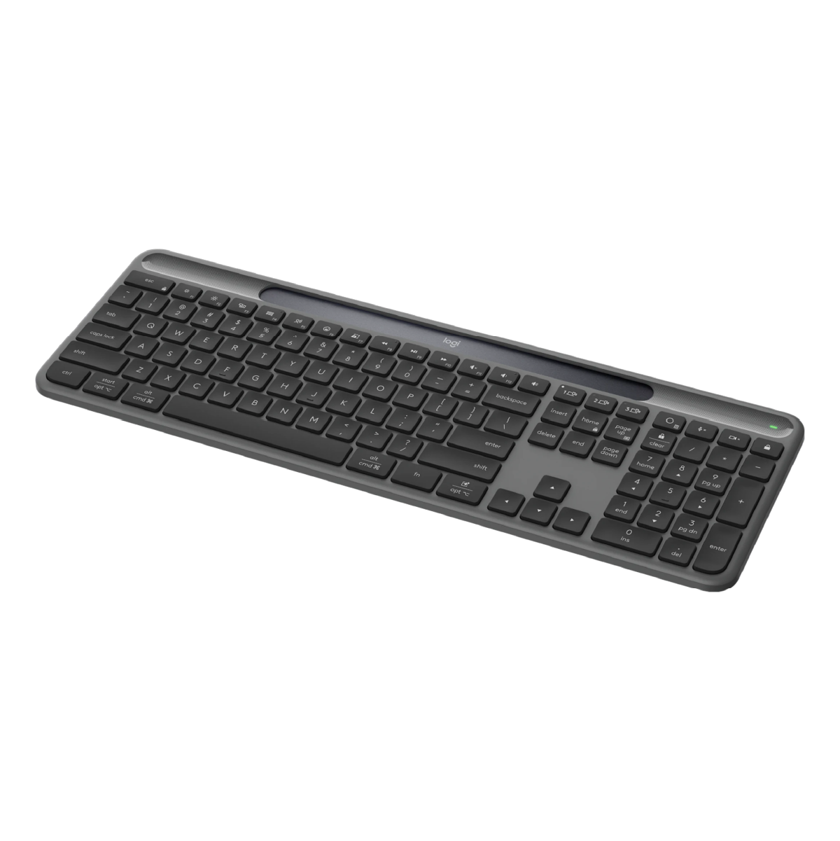 Logitech Signature Slim Solar wireless keyboard K980 光能藍牙鍵盤 自定AI 啟動按鍵 920-013765