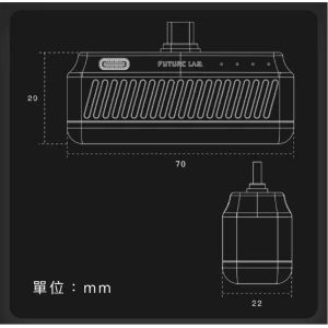 FUTURE LAB Speed Core 3K 磁石行動電源 USB-CLightning