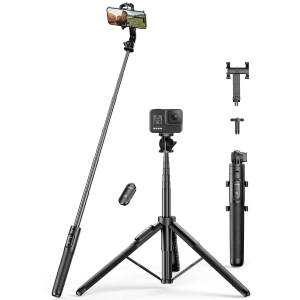 UGREEN - 3合1 相機三腳架 手機自拍棒 連藍牙遙控快門 | 可延伸至約 150cm | LP586/ 15062