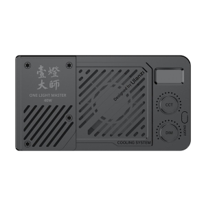 ULANZI 優籃子 P40RGB 一燈大師 40W口袋燈補光燈 8211 彩色 37Wh內置電池 可視化屏幕 CRI顯色指數96 最大亮度可達14000Lux 48922002-L130