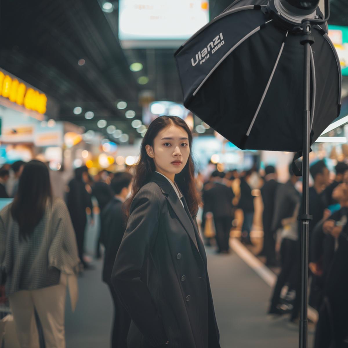 ULANZI - AT-05 2M偏心管燈架 - 黑色 | 雙鎖緊旋鈕 | 一鍵打開 | 48926001-T083 - Image 7