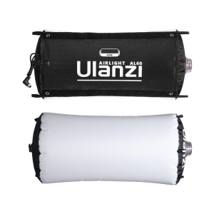 ULANZI 優籃子 AL60 雙色溫氣柱燈 8211 60W  補光範圍廣  自動充氣  免口吹20 秒快速充氣  搖控器App控制  805g  顯色指數 96  48952002-L096