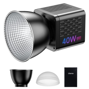 ULANZI 優籃子 40W RGB 內置電池COB燈 8211 RGB款  50W高亮超頻  70min工作續航 不帶火牛  48983001-L024