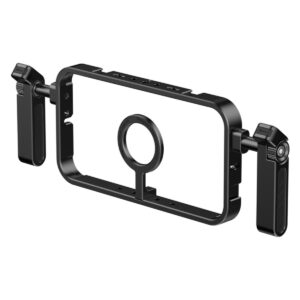 ULANZI 優籃子 MG-001 手機 MagSafe 磁吸金屬穩定器兔籠 8211 黑色  雙面磁吸  多接口拓展  49015001-C001