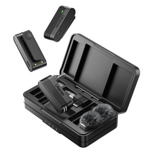 ULANZI 8211 A100 無線領夾麥克風 8211 黑色  手機相機通用  降噪收音麥  三檔降噪  磁吸設計  手機相機通用  49120001-A014A