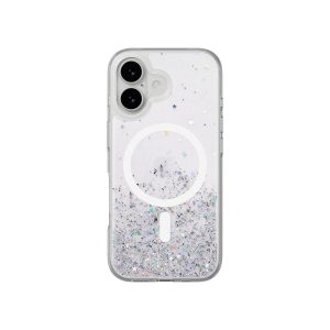 SwitchEasy - Starfield M 星砂防摔手機殼 (MagSafe) for iPhone 17 - 透明/白磁圈