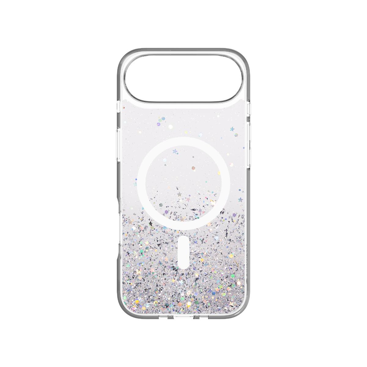 Alternative view of SwitchEasy - Starfield M 星砂防摔手機殼 (MagSafe) for iPhone Air - 透明/白磁圈