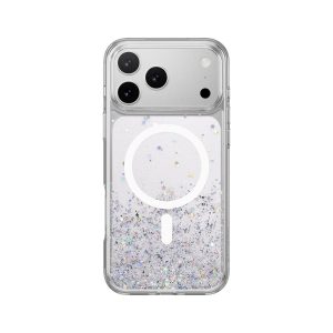 SwitchEasy - Starfield M 星砂防摔手機殼 (MagSafe) for iPhone 17 Pro Max - 透明/白磁圈