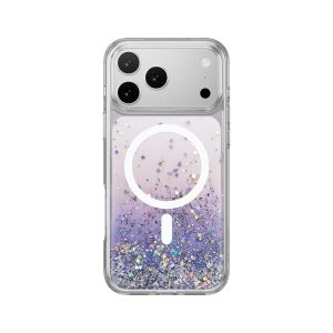 SwitchEasy - Starfield M 星砂防摔手機殼 (MagSafe) for iPhone 17 Pro Max - 夜幕/白磁圈