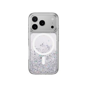 SwitchEasy - Starfield M 星砂防摔手機殼 (MagSafe) for iPhone 17 Pro - 透明/白磁圈