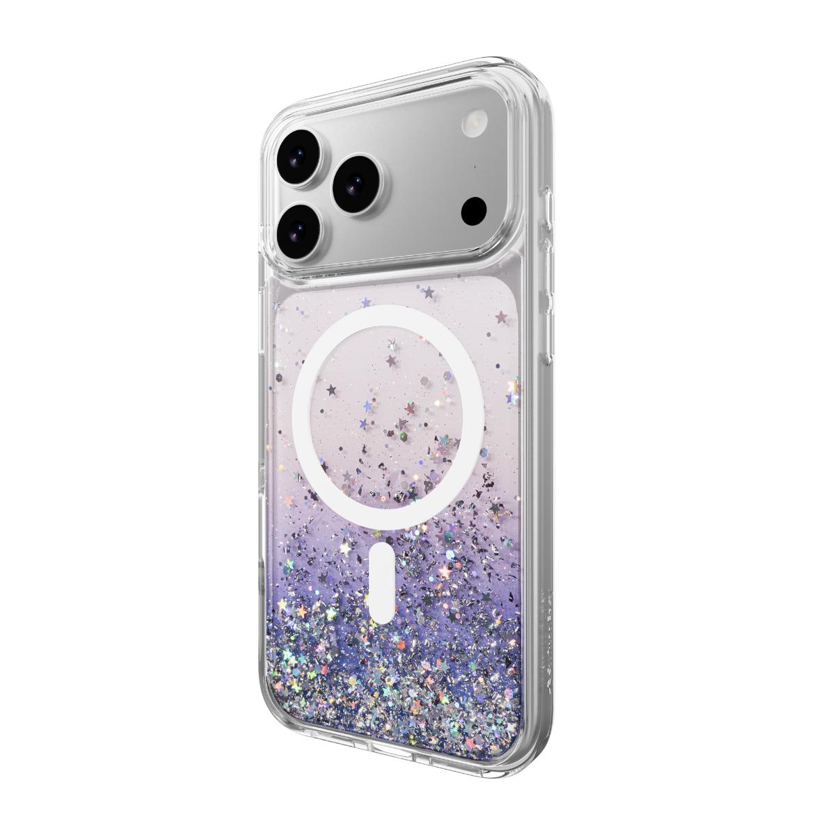 Alternative view of SwitchEasy - Starfield M 星砂防摔手機殼 (MagSafe) for iPhone 17 Pro - 夜幕/白磁圈