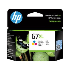 HP 67XL 高打印量三色原廠墨盒 - 3YM58AA