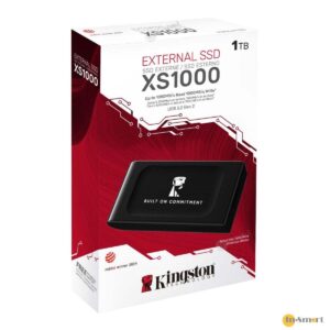 Kingston XS1000 新版 1TB USB-C 外置便攜流動固態硬碟 外接式 SSD 手指儲存 高速USB 32 Gen 2 支援高達 1050MBs 傳輸速度