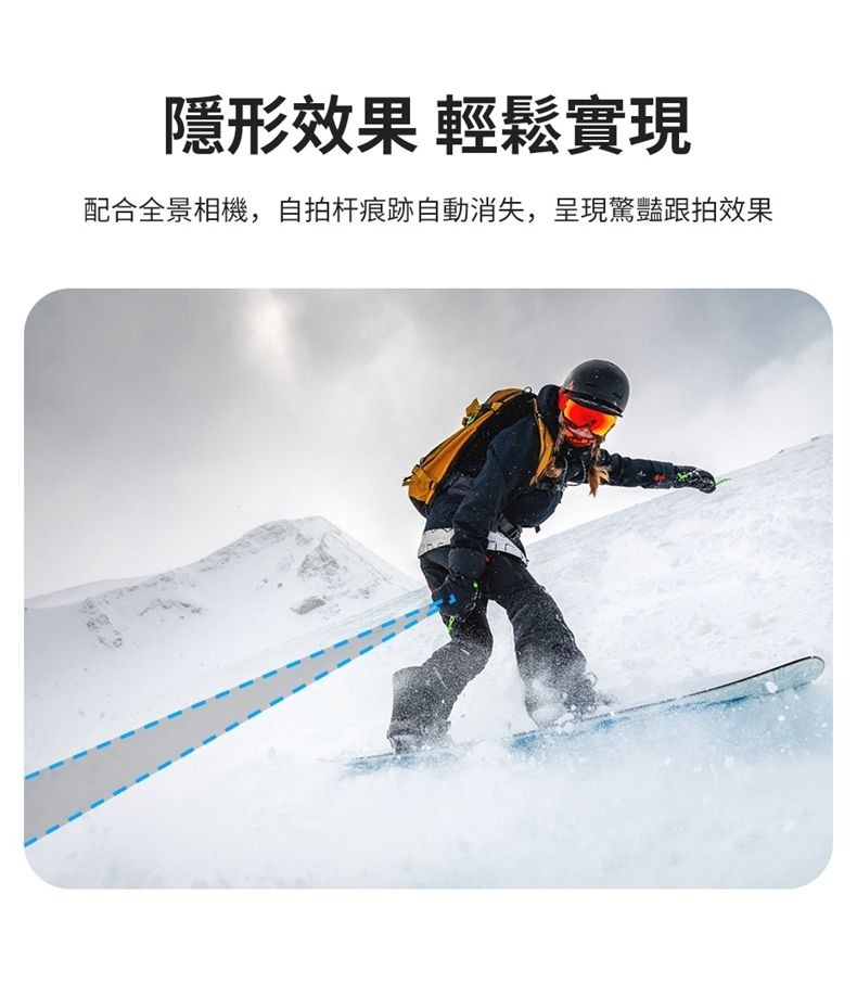 ULANZI 優籃子 TT52 15米延長桿三腳架 8211 黑色  6 節伸縮可調  一鍵切換  49084001-T090GBB1