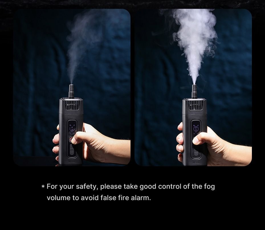 ULANZI 8211 FM01 手提影視煙霧機 8211 黑色  遠端遙控  多樣化轉接口  49119001-R001