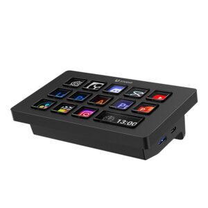 ULANZI 優籃子 D200H 7合1拓展塢桌面控制器 8211 黑色  全場景預設  個性化DIY  高效辦公AI大全  51642001-A044