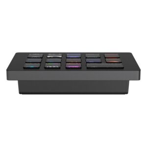 ULANZI 優籃子 D200H 7合1拓展塢桌面控制器 8211 黑色 全場景預設 個性化DIY 高效辦公AI大全 51642001-A044