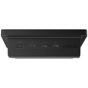ULANZI 優籃子 D200H 7合1拓展塢桌面控制器 8211 黑色 全場景預設 個性化DIY 高效辦公AI大全 51642001-A044