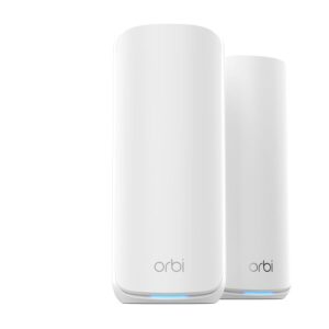 NETGEAR Orbi (RBE872) 三頻 BE21000 WiFi 7 Mesh 無線系統 (2件裝)