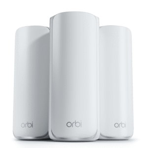 NETGEAR Orbi (RBE773) 三頻 BE11000 WiFi 7 Mesh 無線系統 (3件裝)