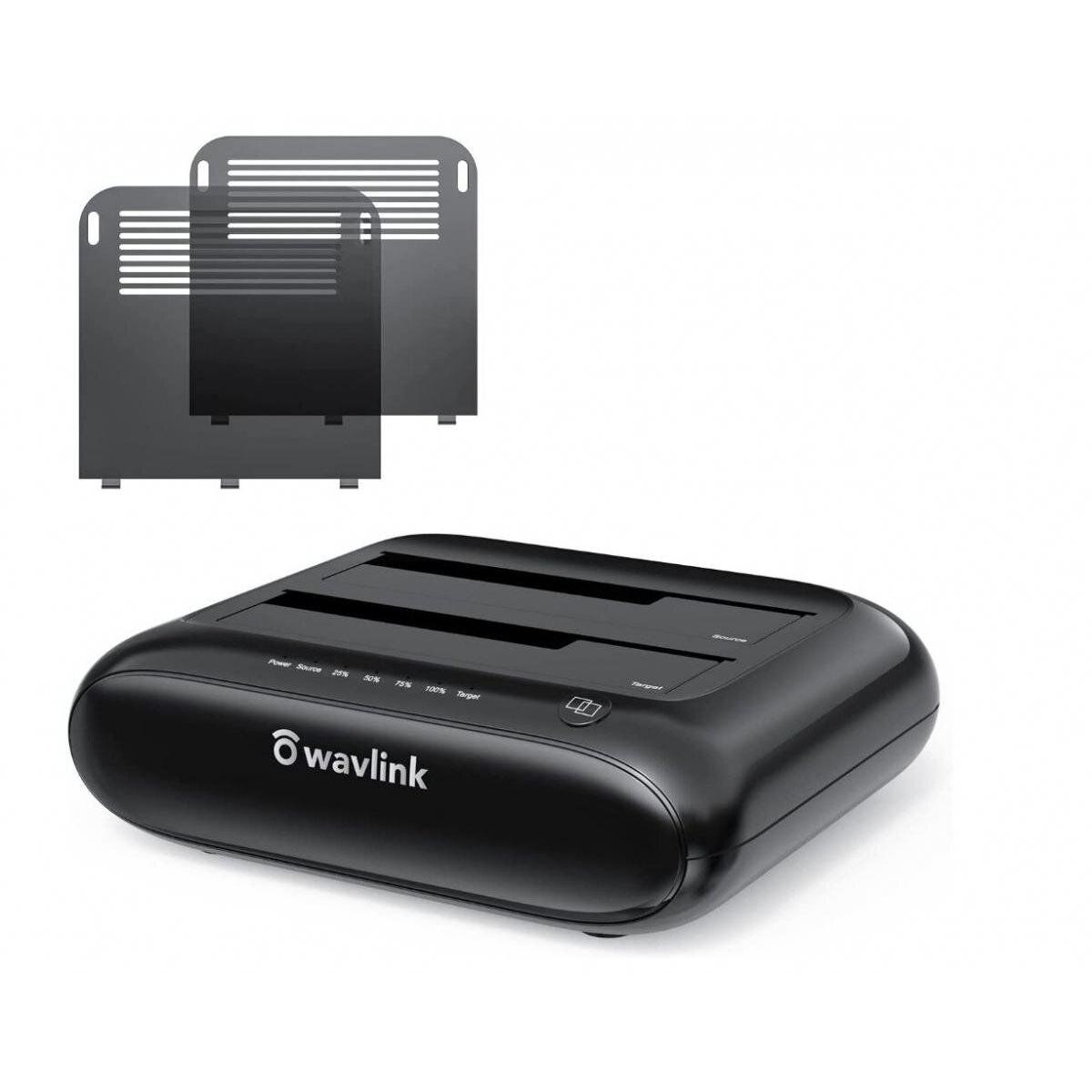 WAVLINK - WL-ST341U 雙槽外置硬碟 擴充器 USB-C/A 3.0 Dual Bay HDD Docking Station (原裝行貨 一年保養) - Image 7