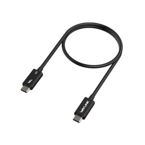 WAVLINK - Thunderbolt 5 連接線 240W PD 30cm 支援 8K 影像 80 Gbps 資料傳輸 T5C3P 原裝行貨 三年保養