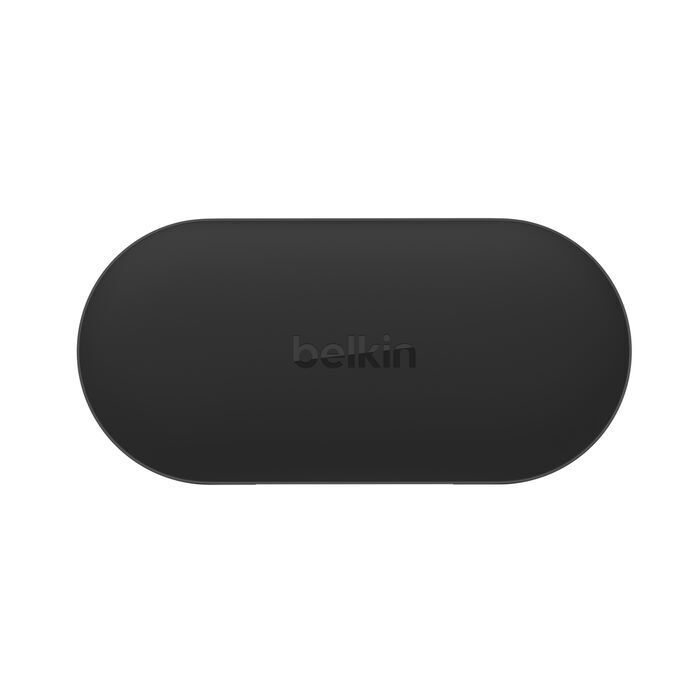 Belkin SOUNDFORM Play 真無線藍牙耳機 黑色 三種 EQ 預設 38 小時的高品質聆聽 IPX5 級防汗防濺水 AUC005BTBK