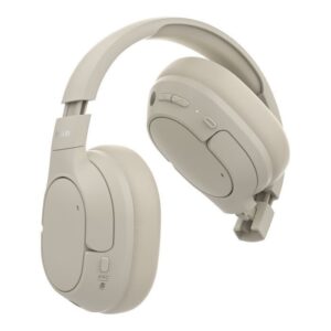 Belkin SOUNDFORM Isolate 頭戴式無線降噪耳機 沙色 舒適的 CloudCushion 材料 混合式主動降噪 BT54 AUD008-SA