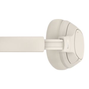 Belkin SOUNDFORM Isolate 頭戴式無線降噪耳機 沙色 舒適的 CloudCushion 材料 混合式主動降噪 BT54 AUD008-SA