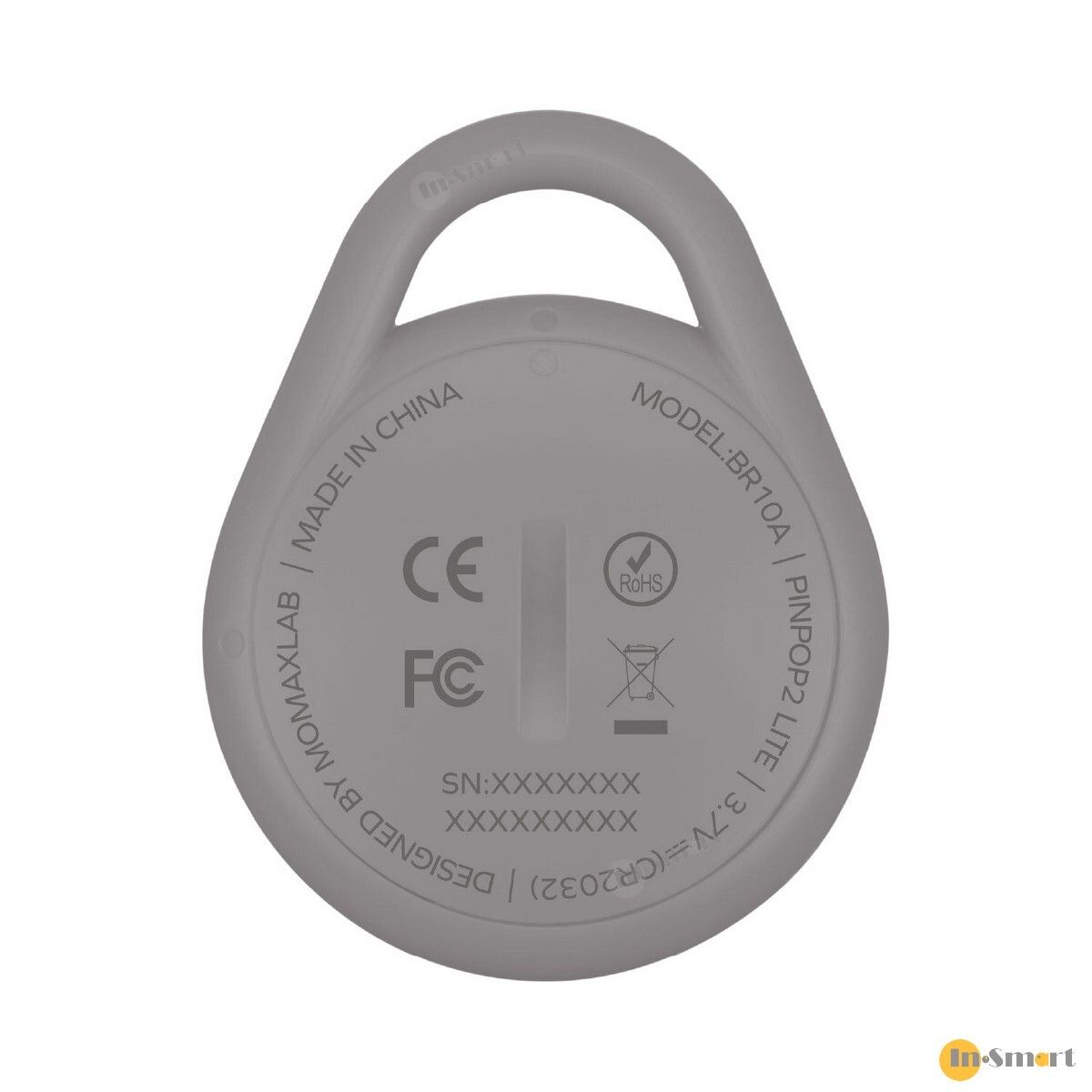 Alternative view of MOMAX - PINPOP² Lite Find my 全球定位器 防丟器 實時追踪物品 精準定位 APPLE FIND MY 認證 Android AirTag BR10A