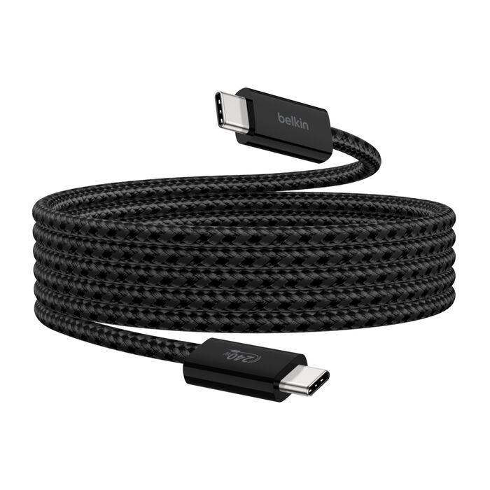 Belkin 8211 BOOSTCHARGE USB-C 至 USB-C 連接線 240W 2條裝 黑色 15m5 ft CAB019qc05BK2PK