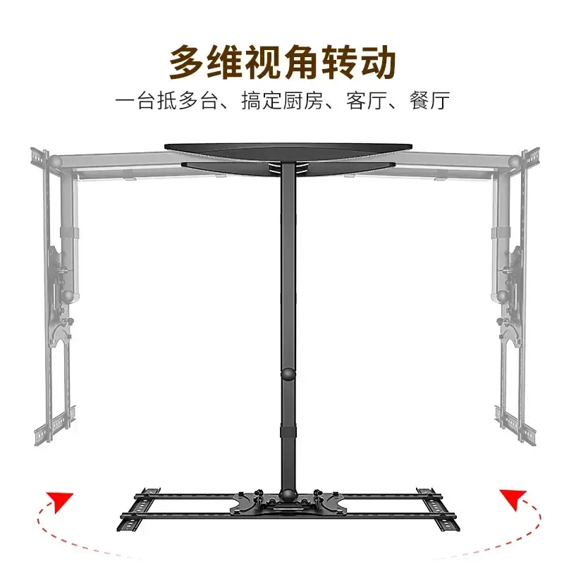 KALOC 8211 DL-750E 人體工學多功能懸臂電視掛架手臂式拉伸電視掛牆架 適合 408243-708243 455kg