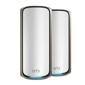 NETGEAR Orbi RBE972S 四頻 BE27000 WiFi 7 Mesh 無線系統 2件裝