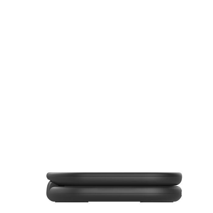 Belkin 8211 BoostCharge 2 合 1 Qi2 磁吸可摺疊無線充電器 15W 8211 黑色 WIZ028qcBK