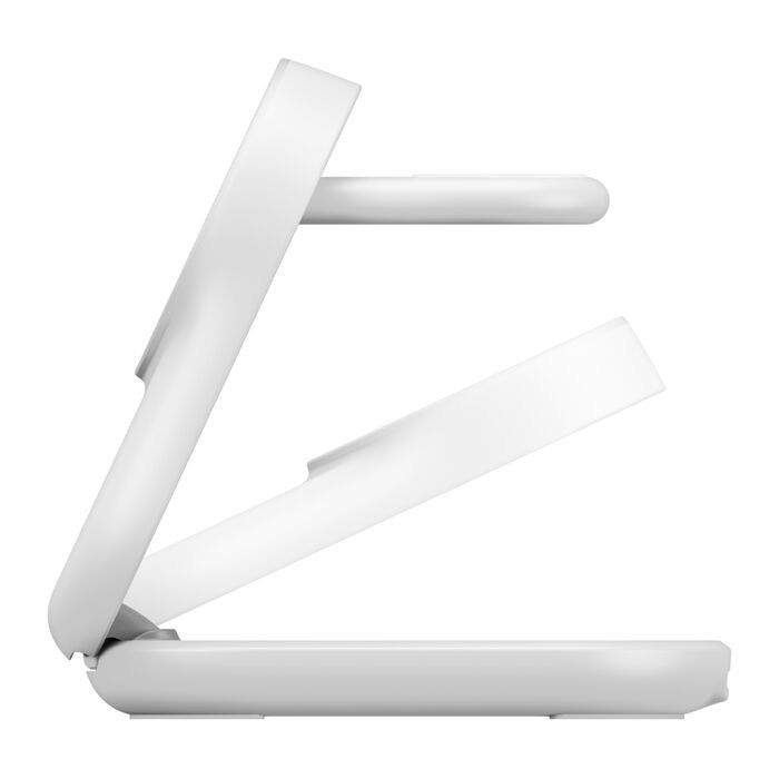 Belkin 8211 UltraCharge 3合1可摺疊磁性充電器 Qi2 25W 圓形 白色 WIZ037MYWH