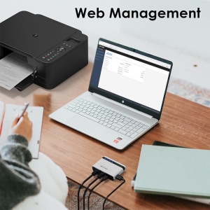 WAVLINK 8211 無線列印伺服器 USB WiFi 列印伺服器附 100Mbps LAN 與網橋 WL-NU516U1 原裝行貨 一年保養