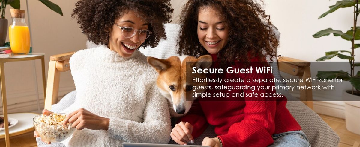 WAVLINK 8211 BE5100 Wifi7 路由器支援 Mesh路由器AP中繼器模式訪客 WiFiQoSIPv6 和進階 VPN WN530BE2