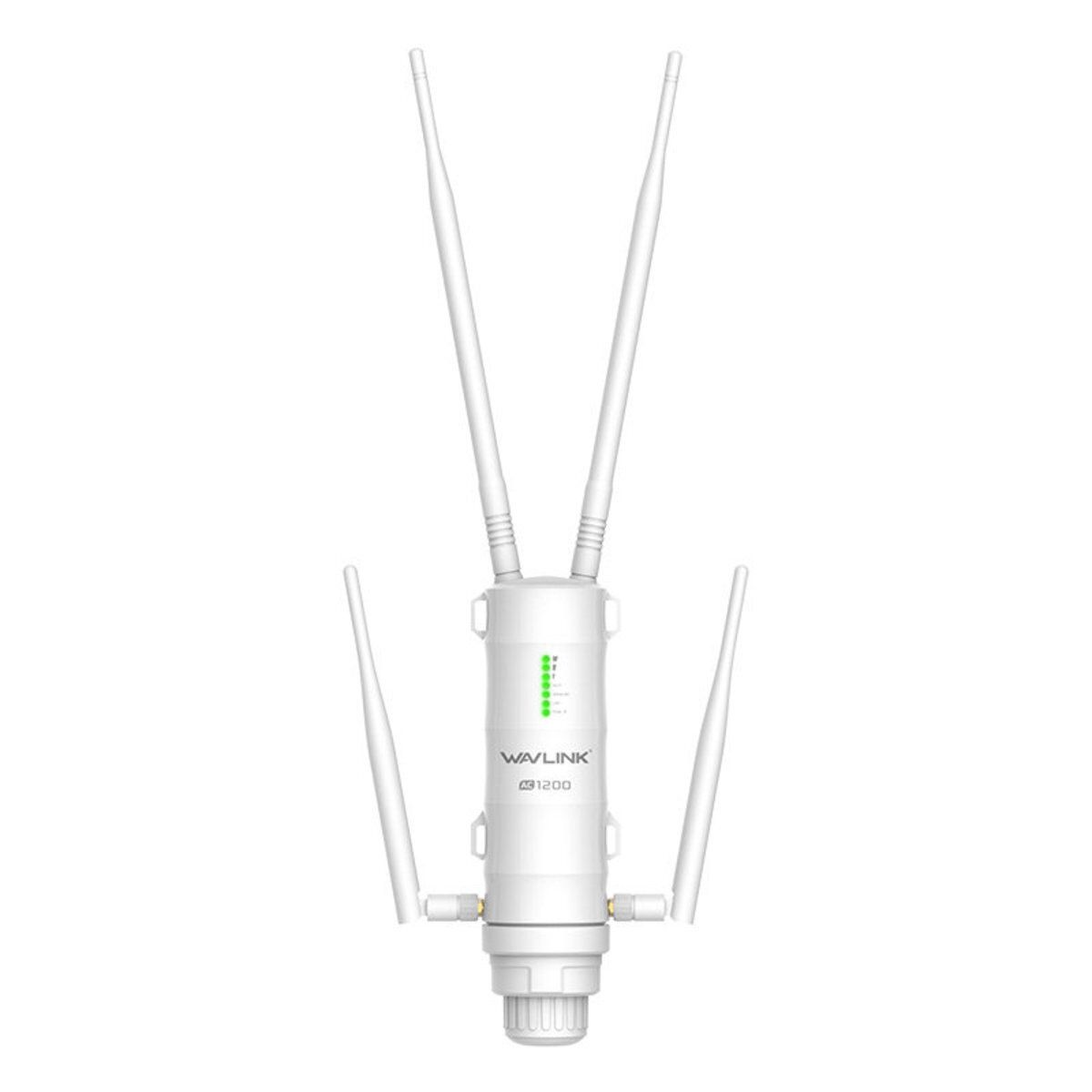 WAVLINK 8211 WING 12ML 4G LTE AC1200 雙頻戶外Outdoor 防水 高功率Easy Mesh 無線路由器 網點 WiFi範圍擴展器 PoE ESD避雷   WN572HE4D