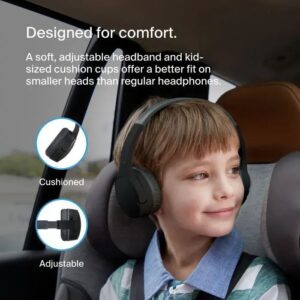 Belkin SOUNDFORM Mini 兒童專用 頭戴式 藍牙BT53 無線有線 兩用 內置麥克風 耳機 V3 USB-C Cable 8211 紫色AUD002FQPUV3
