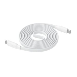 Belkin BoostCharge Pro 240W USB-C 轉 USB-C 磁吸自捲收納充電線 白色 1米