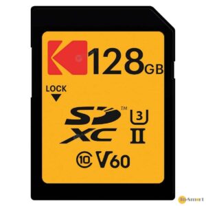 KODAK Kodak UHS-II U3 V60 SDXC 128GB 高速記憶卡 適合運動相機 數碼相機 專業單反無反相機使用 4K 6K 影片拍攝 Ultra Pro