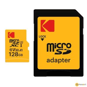 KODAK Kodak UHS-I U3 V30 A1 MicroSDXC 128GB 高速記憶卡03 適合手機 運動相機 數碼相機 監察攝錄錢使用 4K 影片拍攝 Ultra Proformance