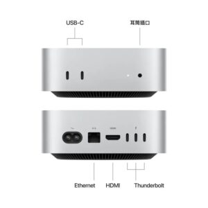 Mac mini | Apple M4 晶片配備 10 核心 CPU 及 10 核心 GPU 16GB 統一記憶體 256GB 儲存空間 - Image 2