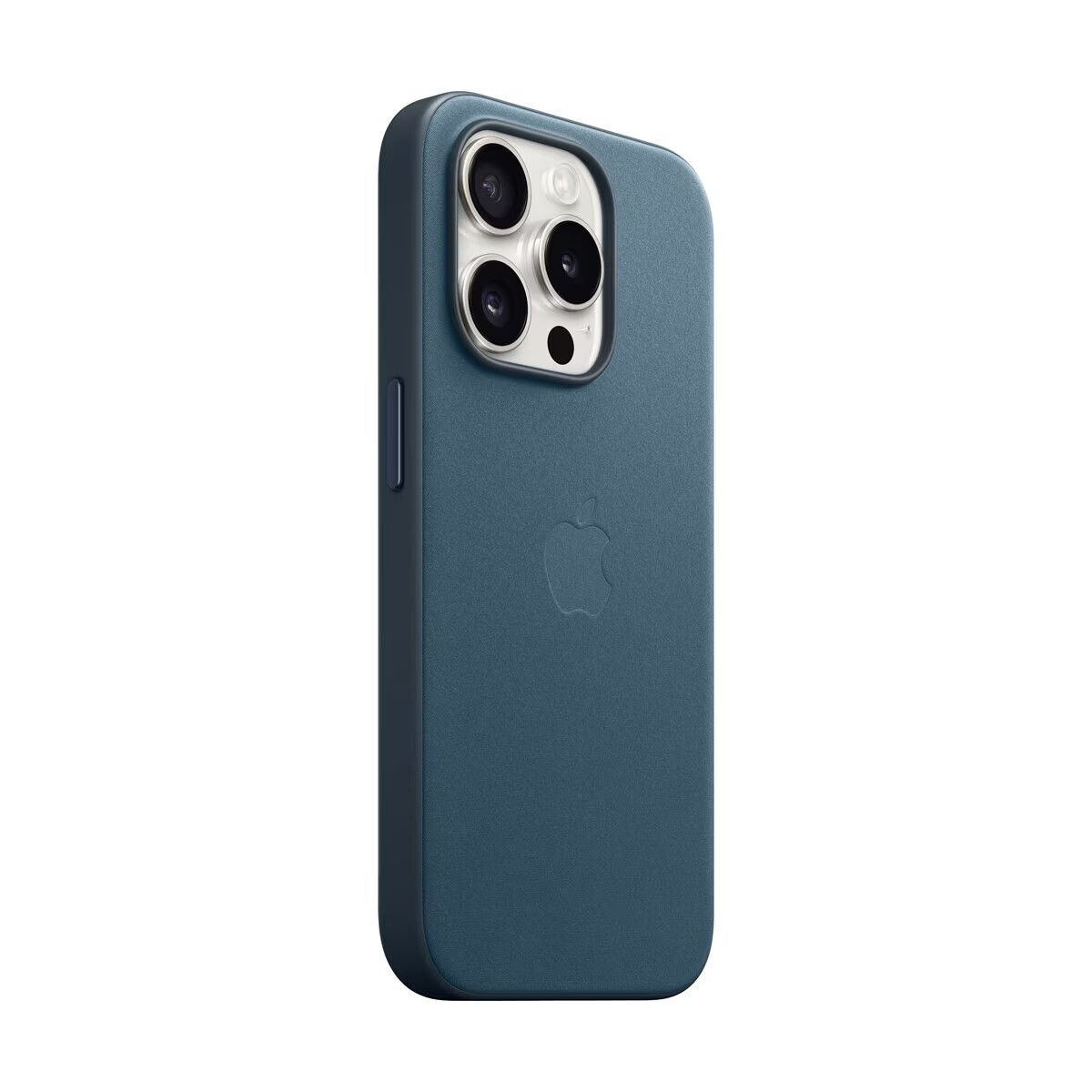 Apple 8211 原裝 iPhone 15 Pro FineWoven MagSafe 精細織料保護殼 -太平洋藍色 Pacific Blue