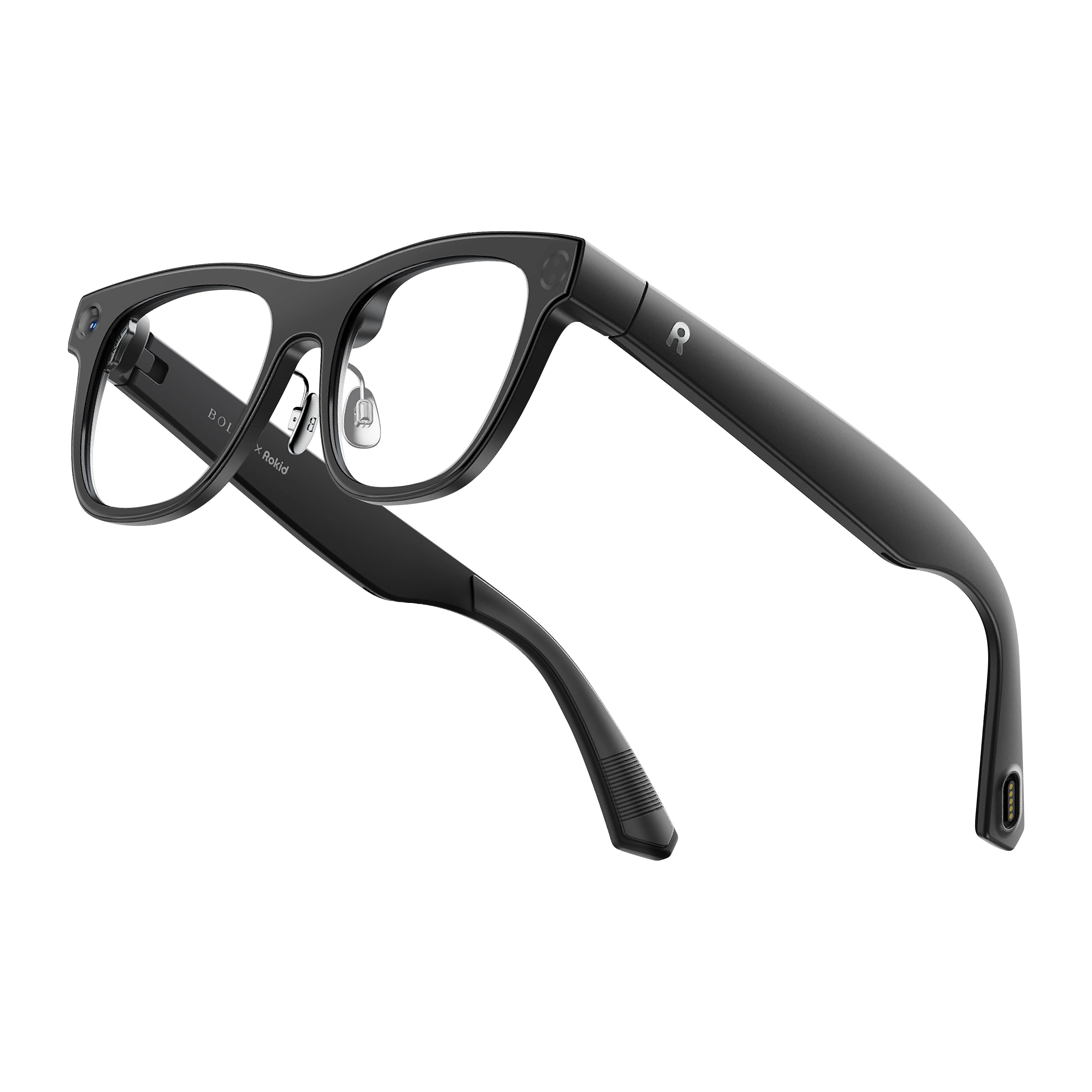 Rokid Glasses AI 智能眼鏡國際版支援廣東話DeepSeek AIMicrosoft AI 樂奇智能眼鏡 第一代驍龍 AR1 平台 世界最輕的全功能 AI 眼鏡