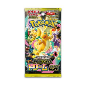 POKÉMON 日文版Pokémon 寶可夢 PTCG 寵物小精靈卡 高級擴充包超級進化夢想ex 集換式卡牌遊戲  M2a  平行進口